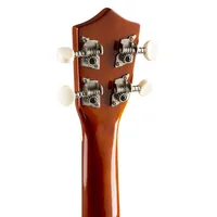 MAX Ukulele UKEY Set Soprano Dunkel Natur 21 Zoll