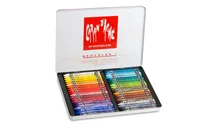 CARAN D'ACHE Wachsmalkreide Neocolor 1 7000.340 40 Farben ass. Metallbox