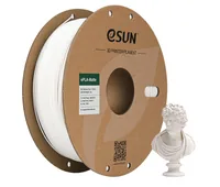 eSun Filament eSun, Filament , PLA MT175, Milchweiss 1.75 mm 1 kg - Material: PLA (Polylactid Acid) - Detailfarbe: Milchweiss - Gewicht: 1 kg - Durchmesser: 1.75 mm - Materialeigenschaften: Standard