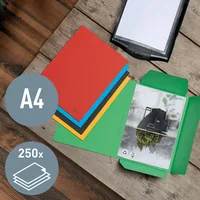 Leitz Einlagemappe Jurismappe A4 Rot - Typ: Einlagemappe - Ausstattung: Keine - Detailfarbe: Rot - Material: Recycling-Kunststoff