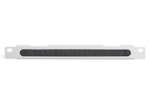 DIGITUS Kabelbürstenleiste 0,5HE 10"" 254mm grau