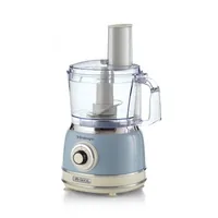 Ariete Food Processor ARI-1781-BL Blau - Funktionen: Mixen - Detailfarbe: Blau - Gerätetyp: Food Processor - Leistungsaufnahme Betrieb: 1000 W - Timerfunktion: Keine Angaben - Display vorhanden: Nein