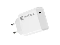 NATEC NETWORK CHARGER RIBERA USB-C 20W PD WHITE