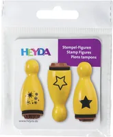 Heyda Stempel Set Mini Stern - Produkttyp: Stempel - Detailfarbe: Schwarz