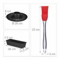 Relaxdays 10027276 plat de cuisson