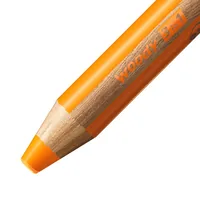 STABILO Farbstifte Woody 3 in 1 Orange - Verpackungseinheit: 1 Stück - Set: Nein - Detailfarbe: Orange - Eigenschaft-Stift: Wasservermalbar - Deckend - Farbstifte & Wachsmalstifte-Art: Farbstifte - Anwender: Kreativbedarf