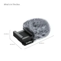 Smallrig Pelziger Windschutz für Canon PowerShot V1 - Zubehörtyp Kamera: Mikrofonzubehör