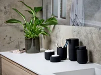 Zone Denmark Aufbewahrungsbox Ume Schwarz - Materialtyp: Keramik - Material: Steingut - Detailfarbe: Schwarz - Produkttyp: Aufbewahrungsbox