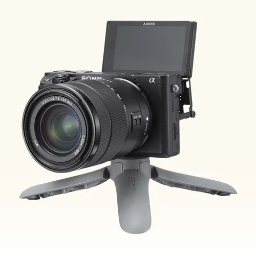 Ulanzi Stativ MT-10 - Höhenverstellbar: Ja - Detailfarbe: Grau - Material: Kunststoff - Stativ-Bauart: Tischstativ - Stativgewinde: 1/4'' - Stativ-Ausstattung: Stativgewinde