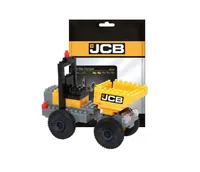 BRIXIES Bausteinmodell JCB Baustellenkipper aus 126 Bausteinen - Anzahl Teile: 126 Teile - Altersempfehlung ab: 8 Jahren - Kategorie: Baustelle - Material: Kunststoff