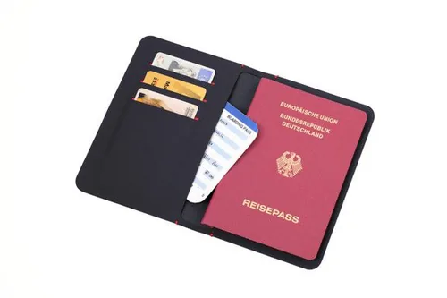 Troika Schutzhülle Slim Pass Schwarz - Produkttyp: Passport-Safe - Widerstandsfähigkeit: Schmutz - Kratzern - Detailfarbe: Schwarz