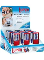 WEDO Rechtecklupe mit LED-Licht 271751599 15 Stück, Display