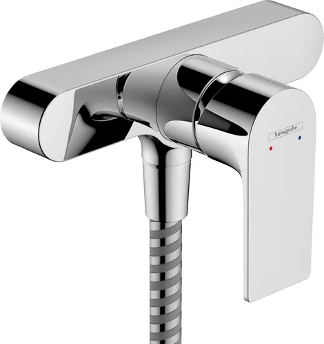 hansgrohe Duscharmatur Rebris E Chrom - Produktfamilie: Keine - Ausführung: Einhebelmischer - Anschlussmass: 1/2 - Material: Keine Angabe
