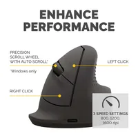 Fellowes Breyta Ergonomic Vertikale Maus M Rechtshänder