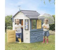 Smoby Spielhaus 4-Seasons - Produkttyp: Spielhaus - Widerstandsfähigkeit: Witterungsbeständig - UV Schutz - Altersempfehlung ab: 2 Jahren - Tiefe: 110 cm - Breite: 98 cm - Aussenanwendung: Ja