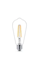 Philips Lampe LEDcla 40W E27 ST64 WW CL ND Warmweiss (WW) - Energieeffizienzklasse EnEV 2020: F - Lampensockel: E27 - Farbtemperatur Kelvin: 2700 K - Gesamtleistung: 4.3 W - Dimmbar: nicht dimmbar - Zusätzliche Ausstattung: EyeComfort