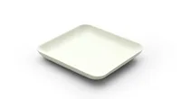 Sier Disposables 57084 assiette Assiette à apéritif Carré Blanc 20 pièce(s)