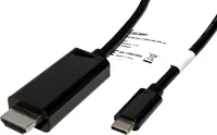 ROLINE USB Typ C - HDMI Adapterkabel, ST/ST, 3 m