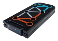 KOOR Push Up Stand - Farbe: Grau - Schwarz - Orange - Blau - Sportart: Calisthenics