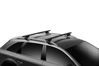 Thule Lastenträger WingBar Evo 127 cm, Schwarz, 2 Stk. - Träger Typ: WingBar - Montagesystem: Relingmontage