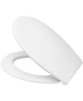 diaqua® Toilettensitz Perca mit Absenkautomatik, Weiss - Breite: 36.2 cm - Länge: 43.4 cm - Detailfarbe: Weiss
