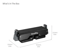 Smallrig Adapter für Schnellwechselhalterung für Insta360 GO Ultra - Zubehörtyp Kamera: Actioncamzubehör - Detailfarbe: Schwarz - Produkttyp: Adapter
