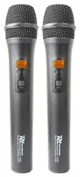 Power Dynamics PD782 - Wandlerprinzip: Dynamisch - Richtcharakteristik: Niere - Bauweise: Empfänger - Handsender - Anschlüsse: XLR - 6.3 mm Klinke - Signalverarbeitung: Analog - Betriebsart: Batteriebetrieb - Netzbetrieb