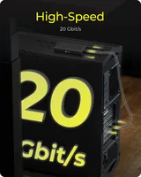 Adapter IcyBox USB 20 Gbits von Type-E Port