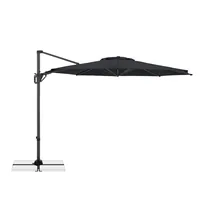 Doppler Sonnenschirm Life 310 Side - Anthrazit - Breite: 310 cm - Länge: 310 cm - Einsatzgebiet: Outdoor - Detailfarbe: Anthrazit