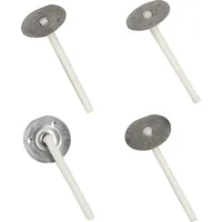 Creativ Company Kerzendocht 3.5 cm 100 Stück - Packungsgrösse: 100 Stück - Höhe: 0.2 cm - Länge: 3.5 cm - Detailfarbe: Weiss - Produkttyp: Kerzendocht