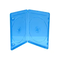 MediaRange BD-Leerhülle für 2 Discs 11mm blau