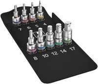 Wera Stecknuss-Set 8740 C HF 1 Zyklop - Grösse: 4 - 17 mm - Werkzeugtyp: Steckschlüssel - Set: Ja