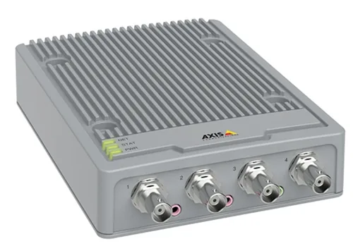 Axis Encoder P7304 4 Kanal - Anschluss Eingang: BNC - RS-422 - RS-485 - Anschluss Ausgang: RJ45 - Max. Anzahl Kanäle: 4