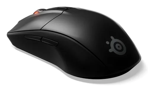 Steel Series Gaming-Maus Rival 3 Wireless - Maus Features: Umschaltbare DPI-Auflösung - RGB-Beleuchtung - Daumentaste - Beleuchtung - Scrollrad - Bedienungsseite: Rechtshänder - Detailfarbe: Schwarz - Gewicht: 106 g - Verbindungsart: Kabellos - Schnittste