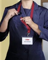 DURABLE Schlüsselband Rot, 44 cm, 10 Stück - Detailfarbe: Rot - Funktionen Ausweishalter: Textilband