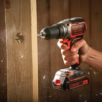 Black & Decker BL186K-QW power screwdriver/impact driver 1650 RPM Black, Red