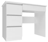 Desk Mijas left White matt