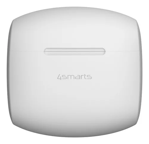 4smarts True Wireless In-Ear-Kopfhörer SkyBuds Air Weiss - Detailfarbe: Weiss - Kopfhörer Ausstattung: Anruf-Management - Ladeschale/Ladebox - Lautstärkeregelung - Mikrofon - Touch-Steuerung an der Ohrmuschel - Verbindungsmöglichkeiten: Bluetooth - Einsat