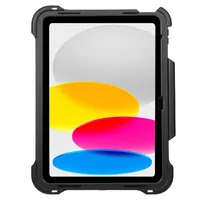 Targus Tablet Back Cover SafePort Rugged Max iPad 10.9 - Kompatible Hersteller: Apple - Bildschirmdiagonale: 10.9  - Tablet Kompatibilität: iPad (10. Gen.) - iPad (A16/2025/11. Gen.) - iPad Air 11 (M3/2025) - Material: Thermoplastisches Polyurethan (TPU) 