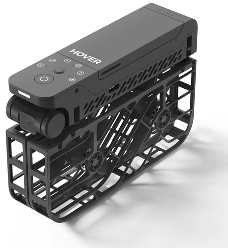 HOVERAir X1 Combo 4 rotors Quadcoptère 2704 x 1520 pixels 1050 mAh Noir