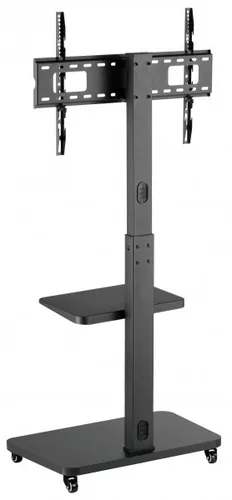 My Wall TV-Trolley My Wall HP 108 Schwarz - Eigenschaften: Höhenverstellbar - Höhenverstellbar: Ja - Detailfarbe: Schwarz - VESA Norm: 600x400 mm - Maximale Tragkraft: 40 kg - Für Bildschirmdiagonale: 75 - 37