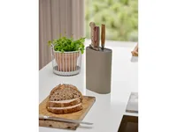 Zone Denmark 28079 knife block Flex rods knife block Polypropylene (PP), Thermoplastic Rubber (TPR) Taupe