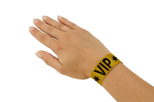 SIGEL Eventbänder Super Soft, Gold EB217 Aufdruck VIP,255x25mm,120 ST