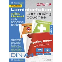 Genie 12538 laminator pouch 25 pc(s)