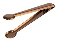 APS Eis-Zange 20 cm, Kupfer - Anwendungsbereich: Eis  - Set: Nein - Detailfarbe: Kupfer - Griffmaterial: Edelstahl 18/0 - Material Küchenhelfer: Edelstahl