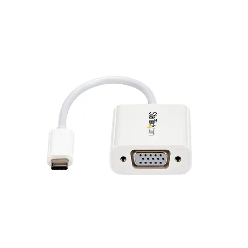 USB-C TO VGA ADAPTER - WHITE .