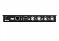 ATEN CS724KM-AT Tastatur/Video/Maus (KVM)-Switch Schwarz