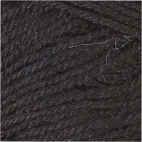 Creativ Company Wolle 50 g für Socken, Schwarz - Packungsgrösse: 1 Stück - Länge: 200 m - Material: Nylon - Wolle - Detailfarbe: Schwarz - Waschbar bei: 30 °C - Nadelstärke: 2 mm