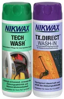 NIKWAX Set Tech Wash & TX.Direct Wash-In 2 x 300 ml - Volumen: 300 ml - Produktart: Waschmittel & Imprägnierer - Darreichungsform: Flüssig - Anwendungszweck Pflege: Baumwolle - Kunstfasern - Wasserdichte Kleidung
