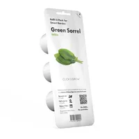 Click and Grow Samen Sauerampfer - Bio: Nein - Sonneneinstrahlung: Hell und warm - Aussaatzeit: April - November - März - Mai - Juli - Dezember - Februar - Oktober - Juni - September - August - Januar - Gemüsegruppen: Salat - Blatt- und Stängelgemüse - Sa
